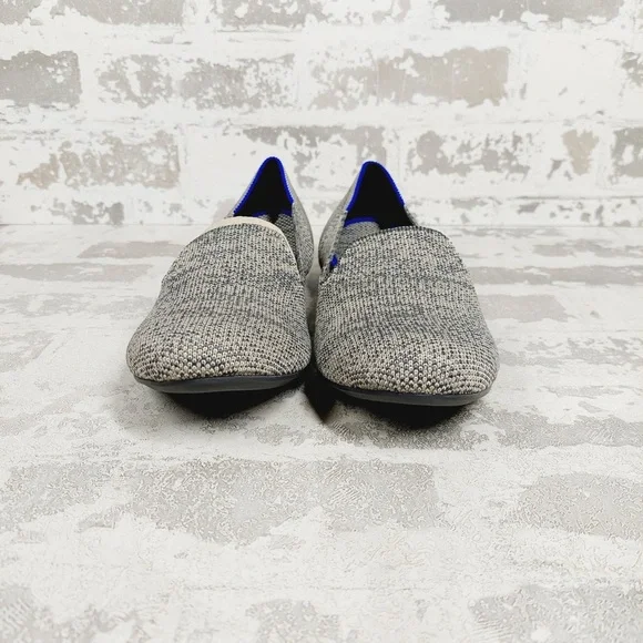 NEW Rothy's The Loafer Gray Round Toe Slip On Flat Loafers C531